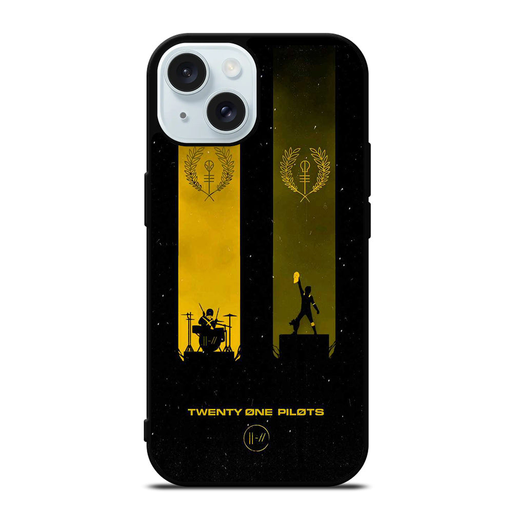 TWENTY ONE PILOTS BAND iPhone 15 Case Cover