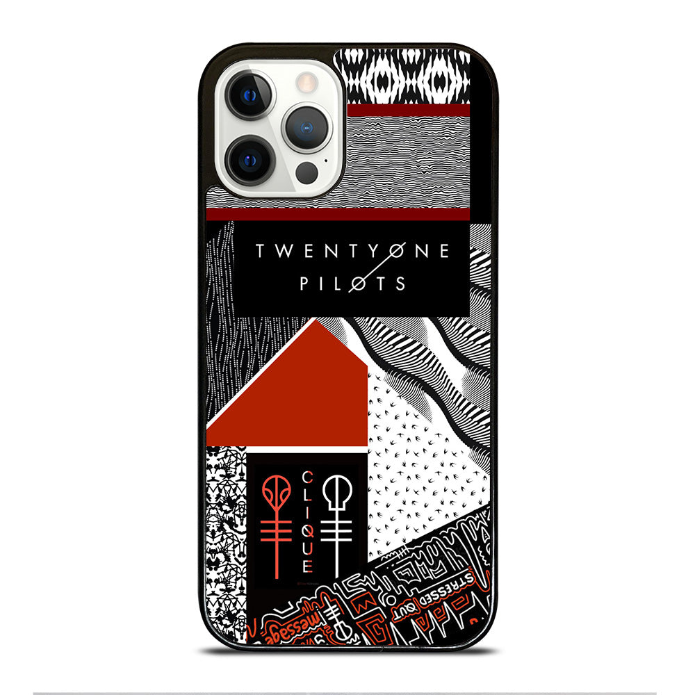 TWENTY ONE PILOTS BLURRYFACE iPhone 12 Pro Case Cover