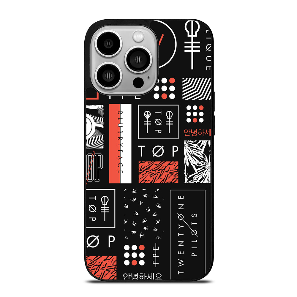 TWENTY ONE PILOTS BLURRYFACE 2 iPhone 14 Pro Case Cover