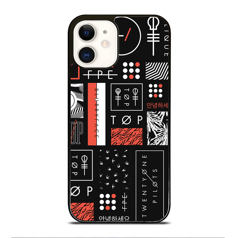 TWENTY ONE PILOTS BLURRYFACE 2 iPhone 12 Case Cover