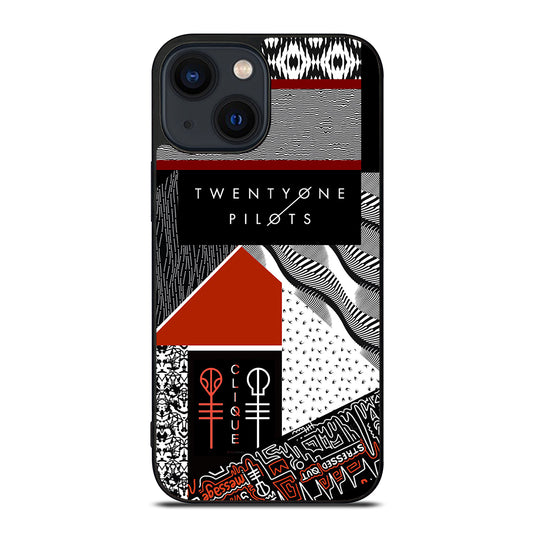 TWENTY ONE PILOTS BLURRYFACE iPhone 14 Plus Case Cover