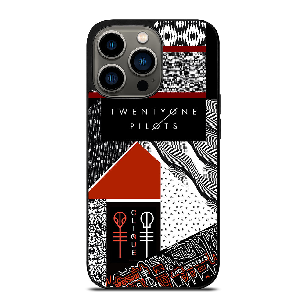 TWENTY ONE PILOTS BLURRYFACE iPhone 13 Pro Case Cover