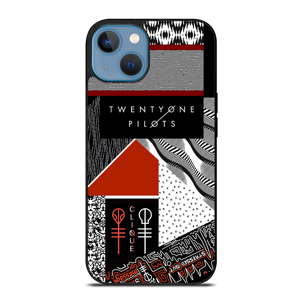 TWENTY ONE PILOTS BLURRYFACE iPhone 13 Case Cover
