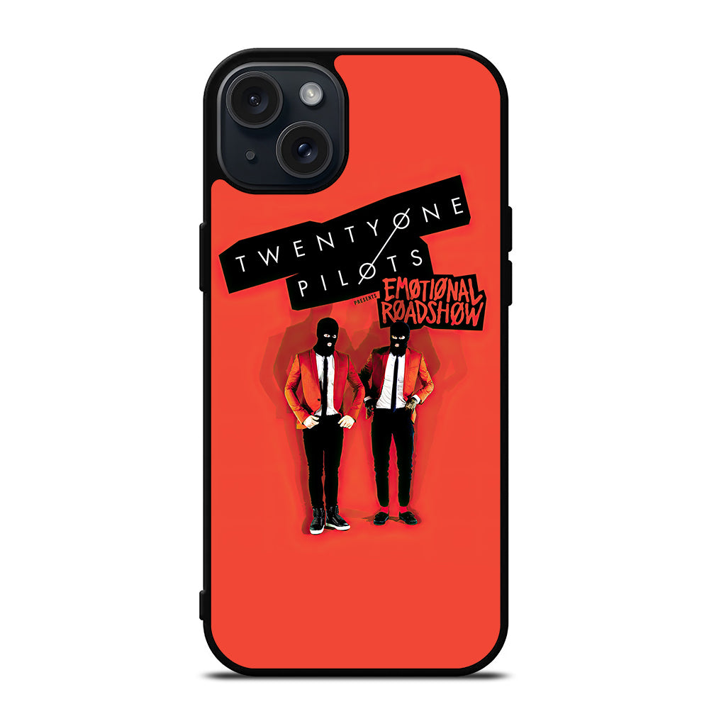 TWENTY ONE PILOTS EMOTIONAL ROADSHOW iPhone 15 Plus Case Cover