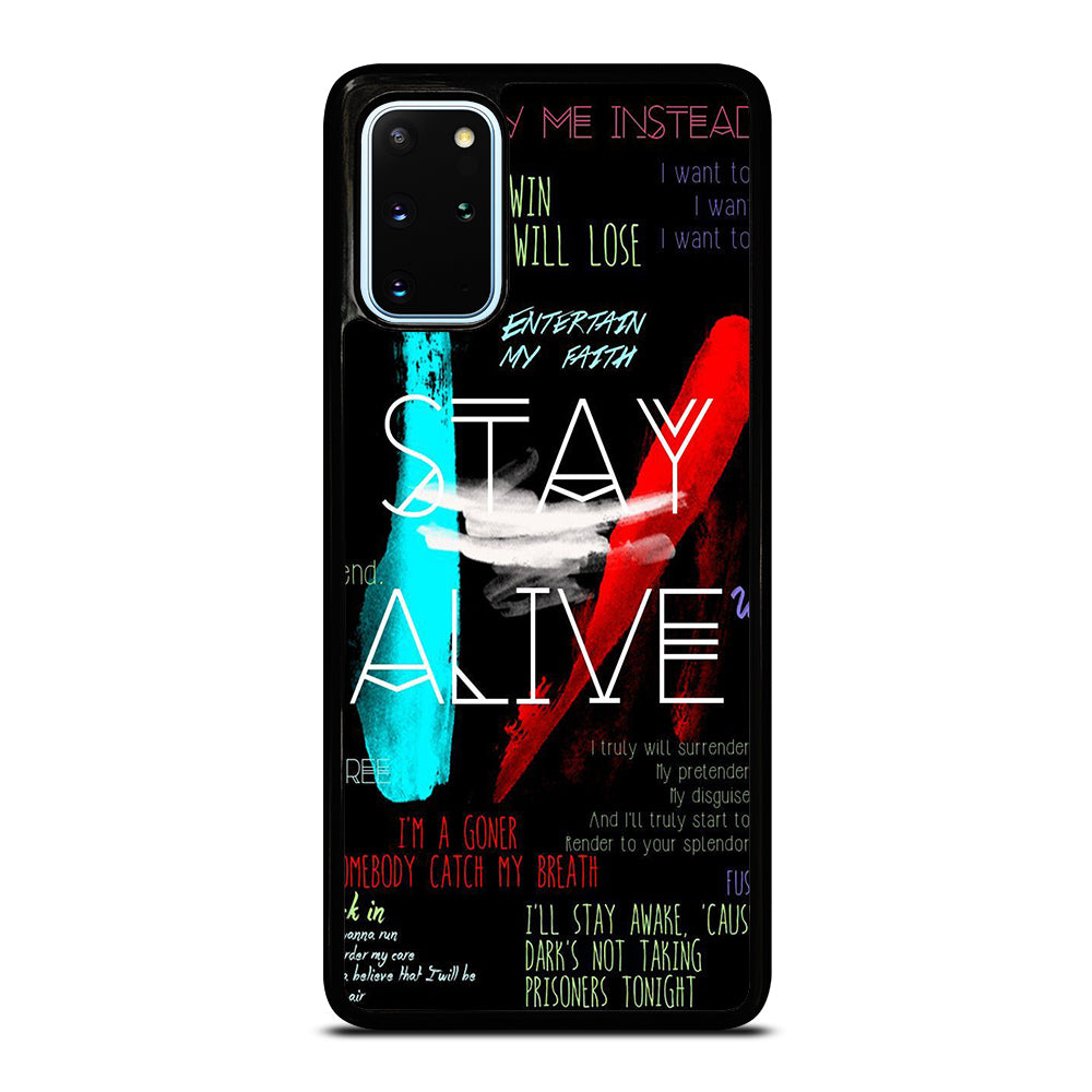 TWENTY ONE PILOTS STAY ALIVE LYRICS Samsung Galaxy S20 Plus Case Cover