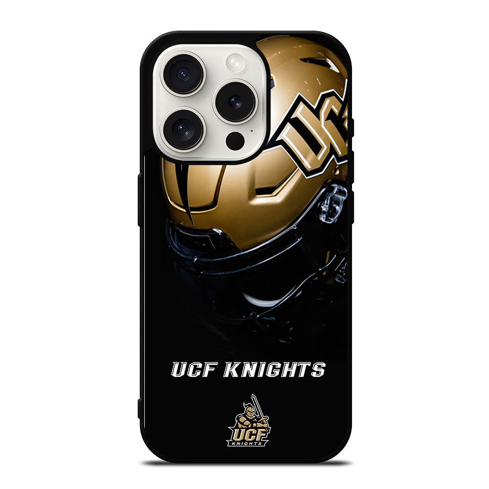 UCF KNIGHTS FOOTBALL HELMET iPhone 15 Pro Case Cover