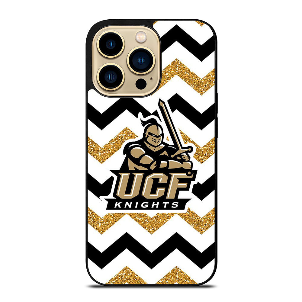 UCF KNIGHTS STRIPE LOGO iPhone 14 Pro Max Case Cover