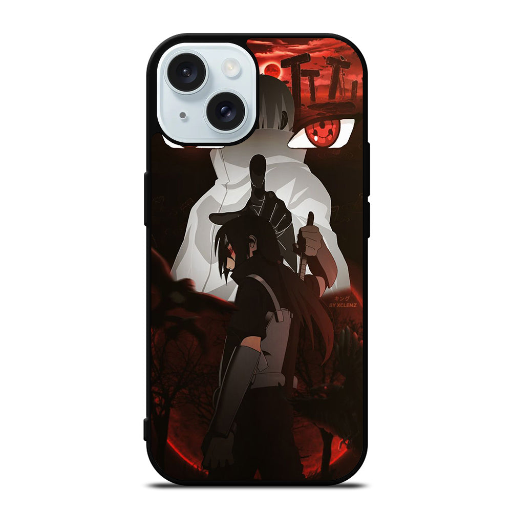 UCHIHA ITACHI NARUTO ANIME iPhone 15 Case Cover