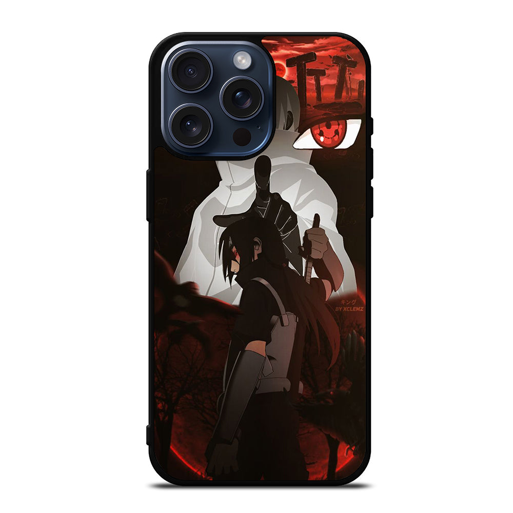 UCHIHA ITACHI NARUTO ANIME iPhone 15 Pro Max Case Cover