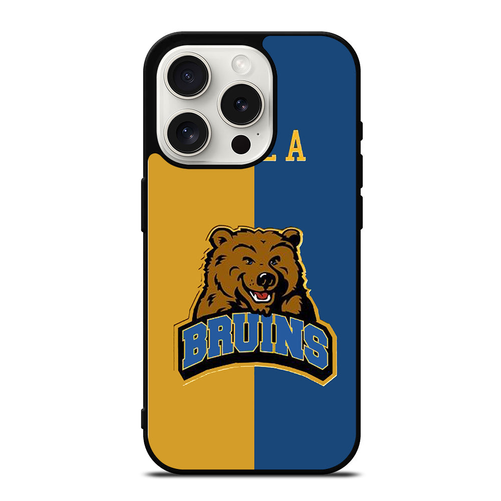 UCLA BRUINS FOOTBALL LOGO iPhone 15 Pro Case Cover