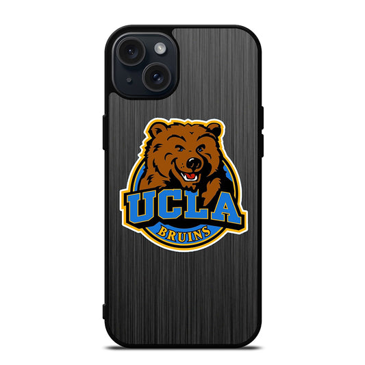 UCLA BRUINS METAL LOGO iPhone 15 Plus Case Cover