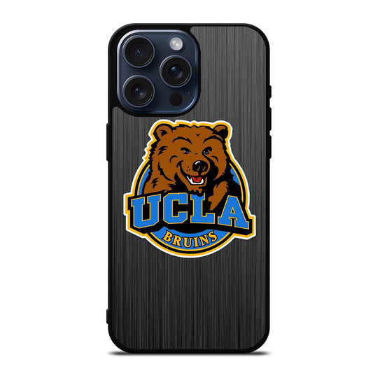 UCLA BRUINS METAL LOGO iPhone 15 Pro Max Case Cover