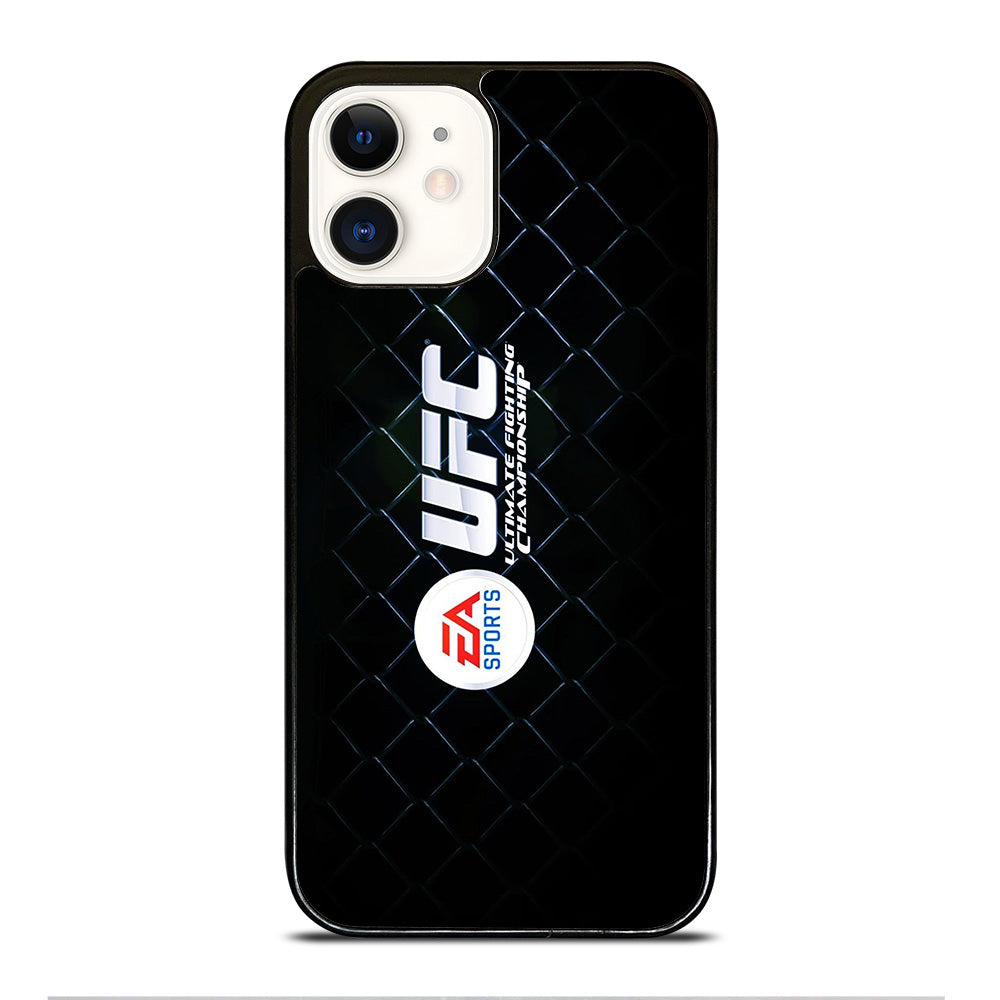 UFC LOGO FIGHTING METAL LOGO iPhone 12 Case Cover