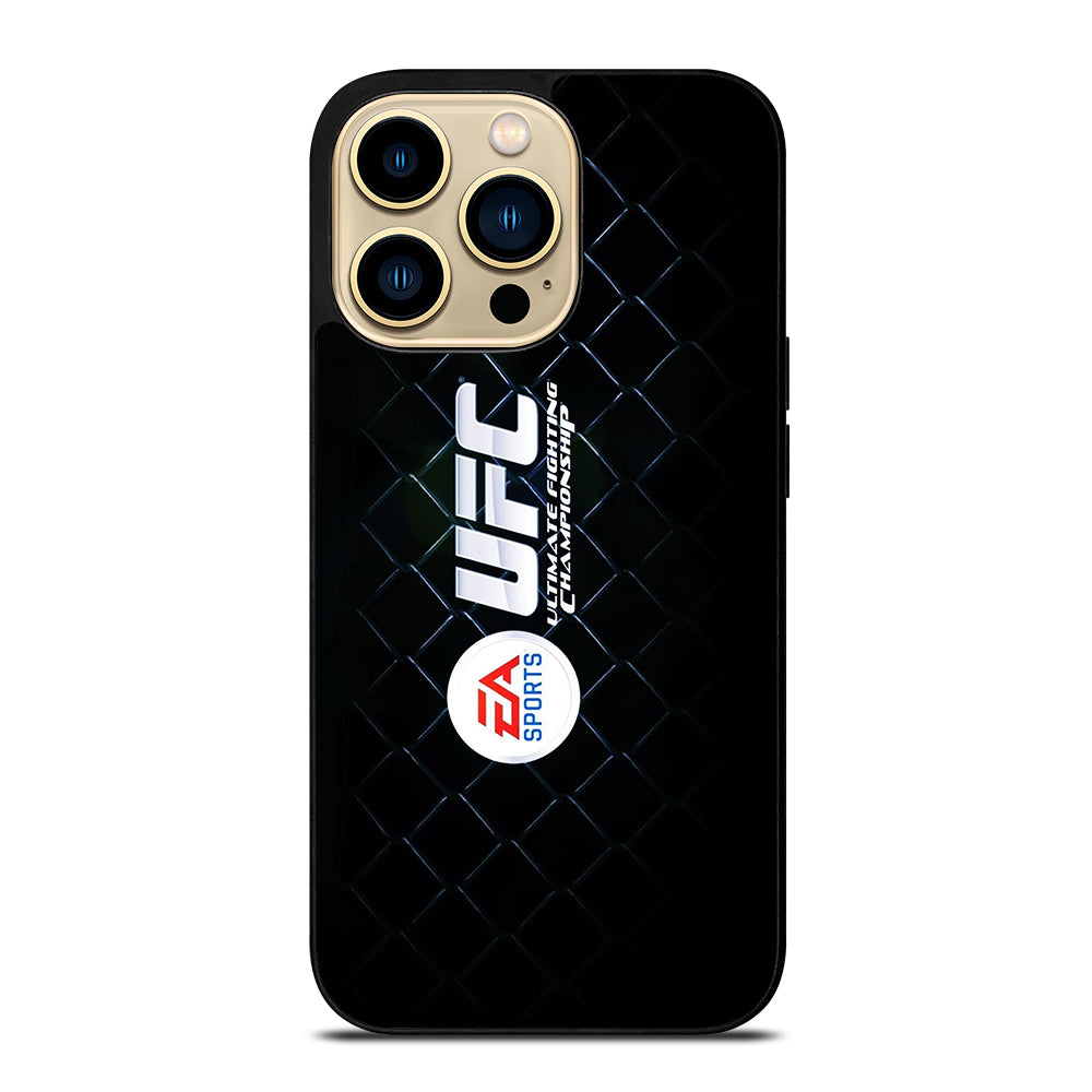 UFC LOGO FIGHTING METAL LOGO iPhone 14 Pro Max Case Cover