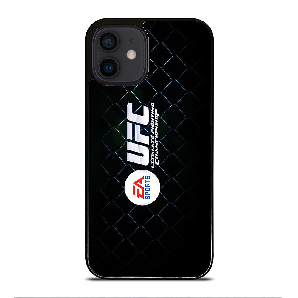 UFC LOGO FIGHTING METAL LOGO iPhone 12 Mini Case Cover