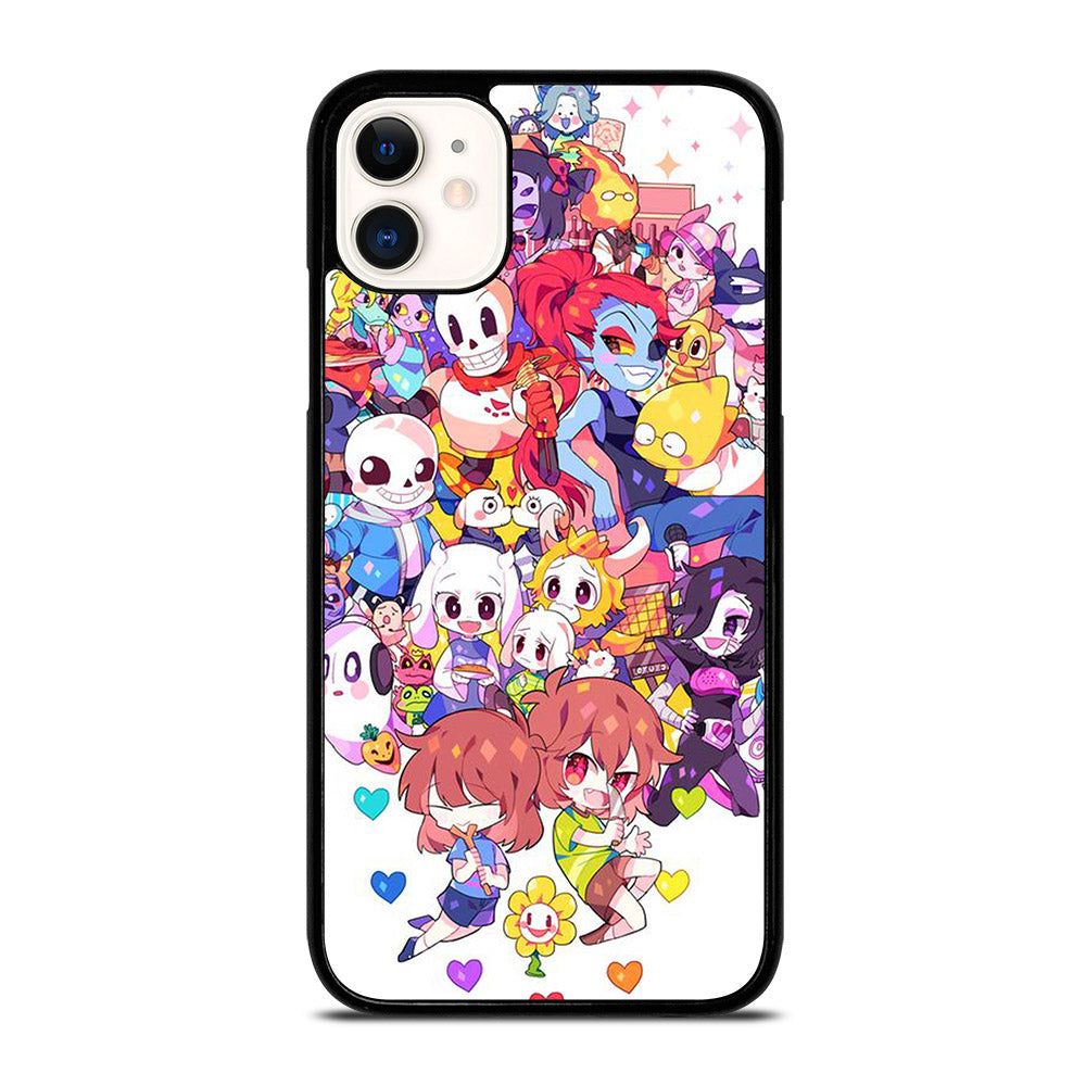 UNDERTALE ALL CHARACTER CARTOON iPhone 11 Case Cover