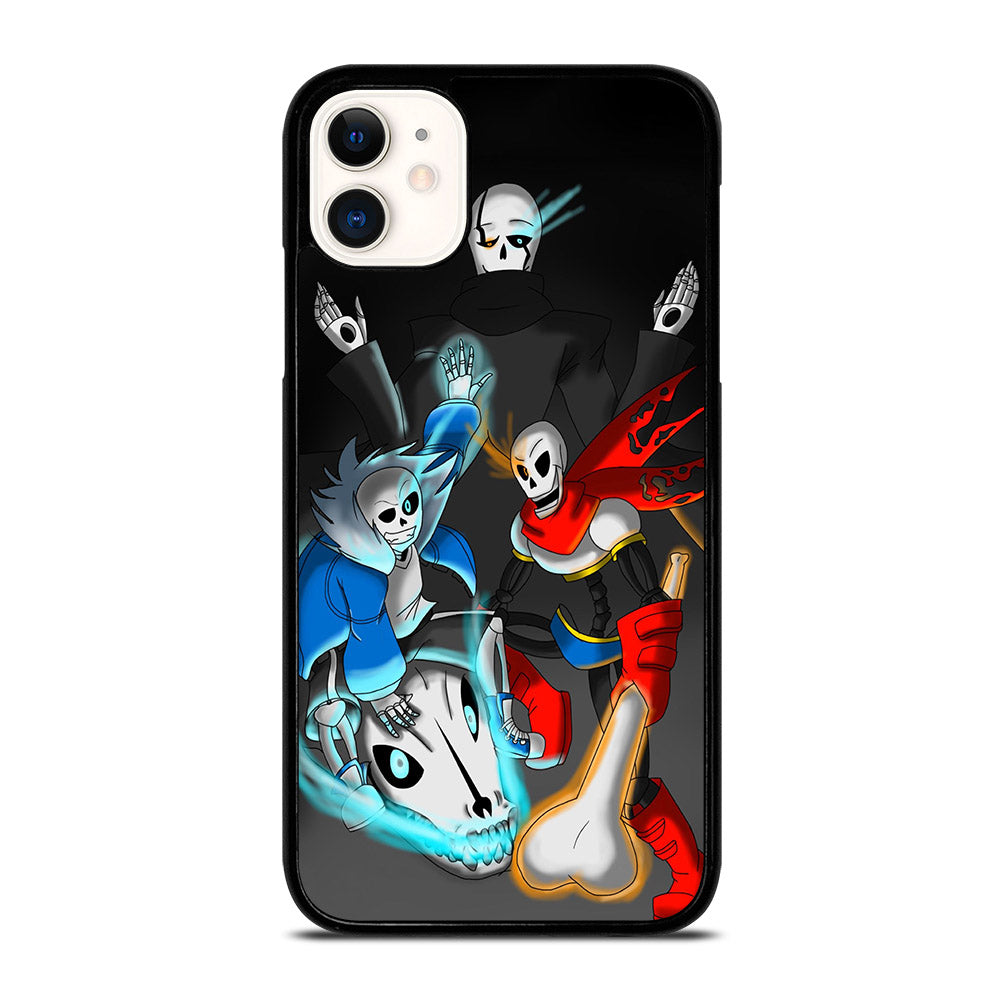 UNDERTALE PAPYRUS AND SANS ART iPhone 11 Case Cover