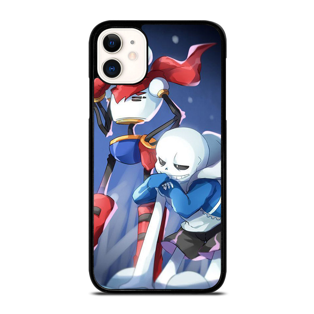 UNDERTALE PAPYRUS AND SANS CARTOON iPhone 11 Case Cover