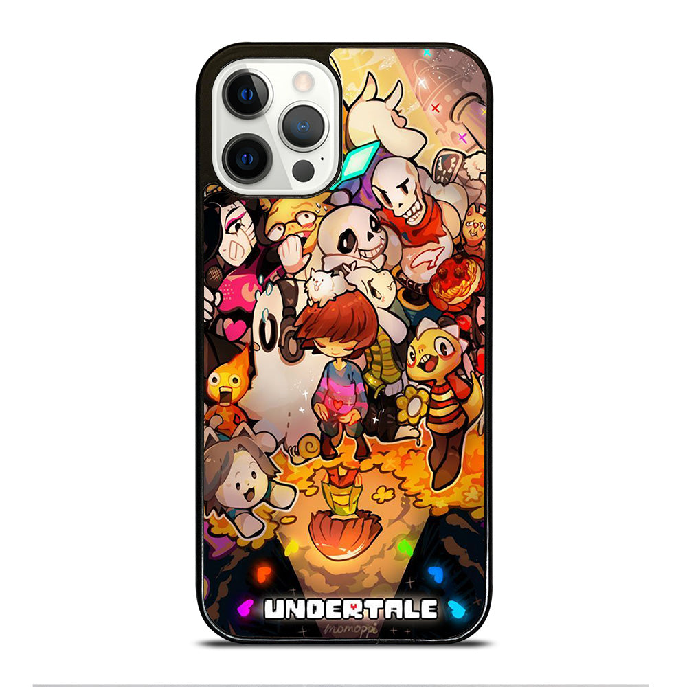 UNDERTALE ALL CHARACTER CARTOON 2 iPhone 12 Pro Case Cover
