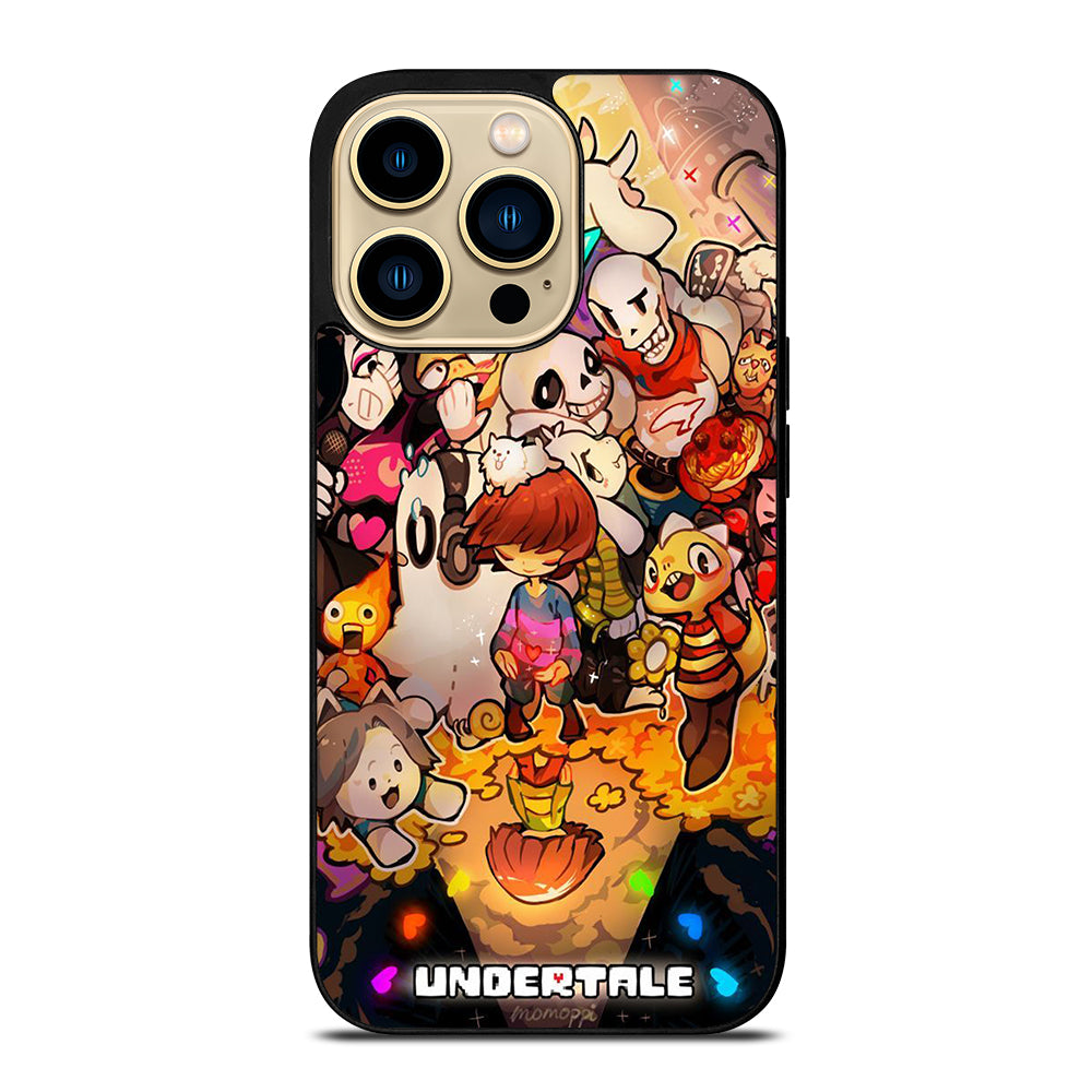 UNDERTALE ALL CHARACTER CARTOON 2 iPhone 14 Pro Max Case Cover