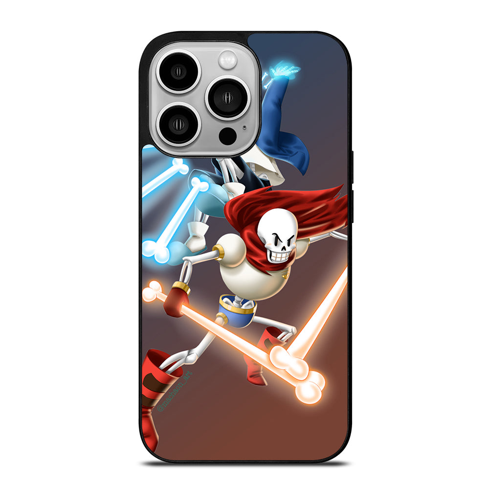 UNDERTALE PAPYRUS AND SANS iPhone 14 Pro Case Cover