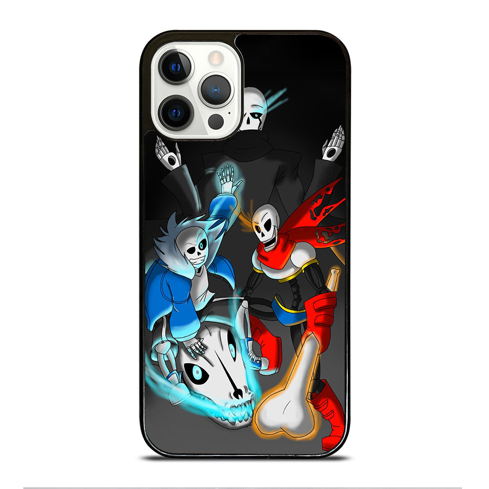 UNDERTALE PAPYRUS AND SANS ART iPhone 12 Pro Case Cover