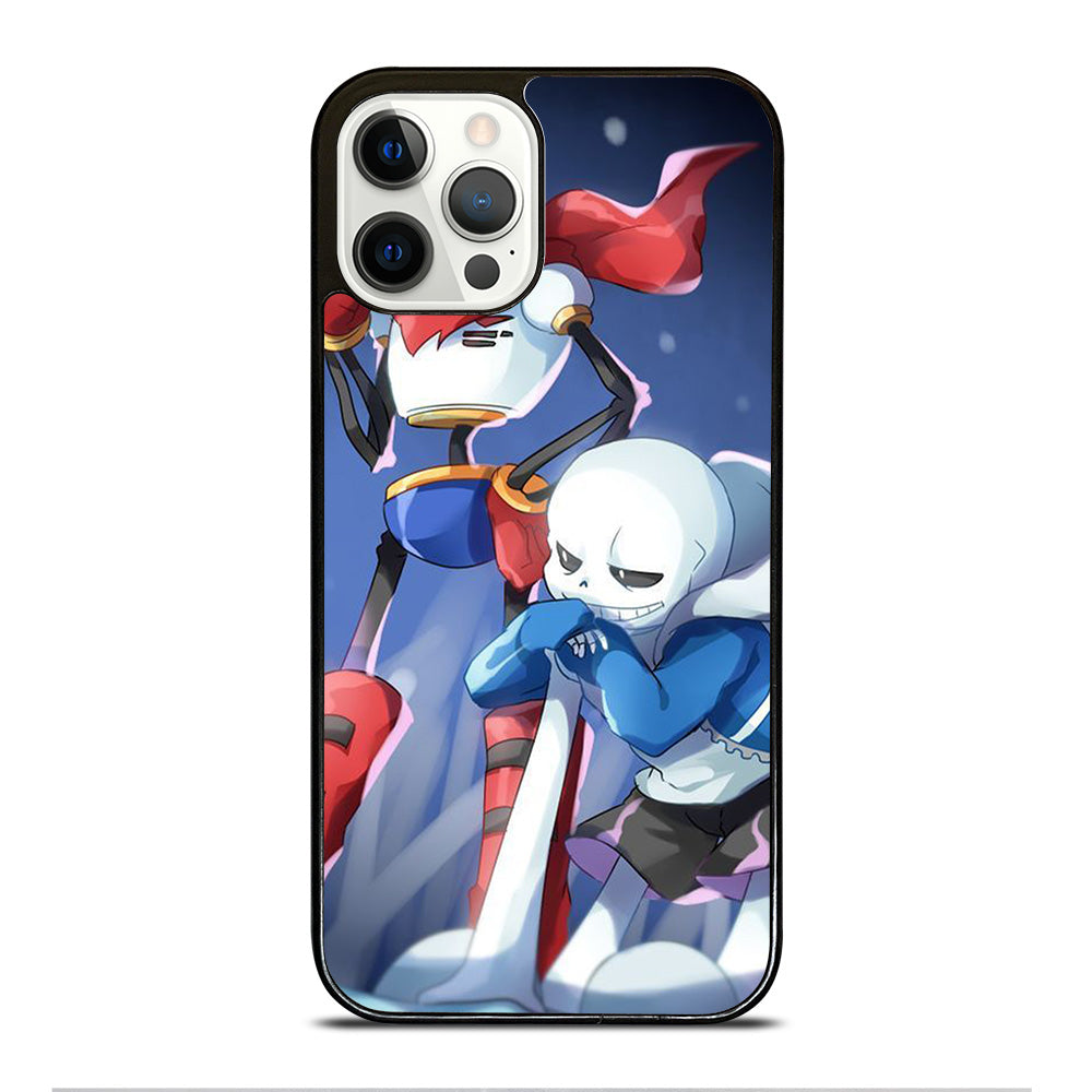 UNDERTALE PAPYRUS AND SANS CARTOON iPhone 12 Pro Case Cover