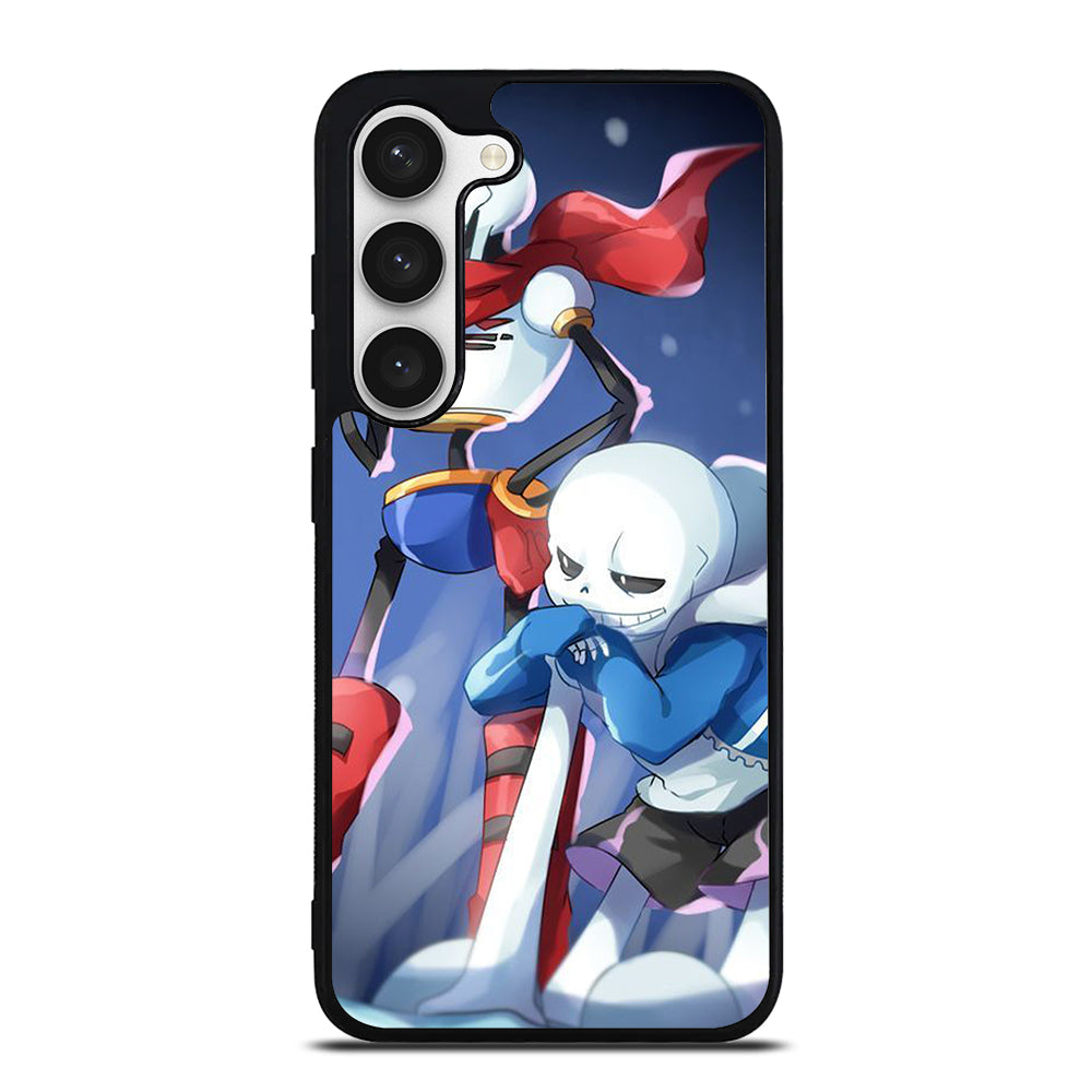 UNDERTALE PAPYRUS AND SANS CARTOON Samsung Galaxy S23 Case Cover