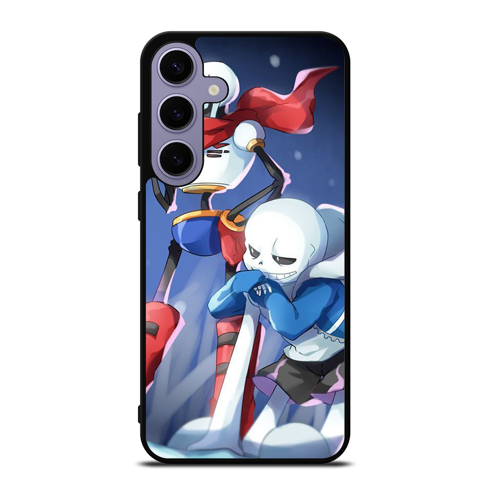 UNDERTALE PAPYRUS AND SANS CARTOON Samsung Galaxy S24 Plus Case Cover