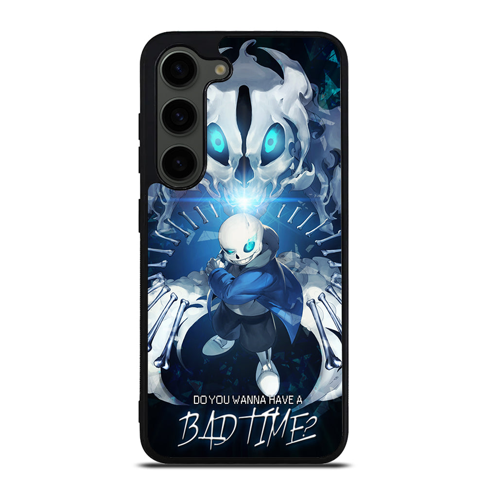 UNDERTALE SANS BAD TIME CARTOON Samsung Galaxy S23 Plus Case Cover