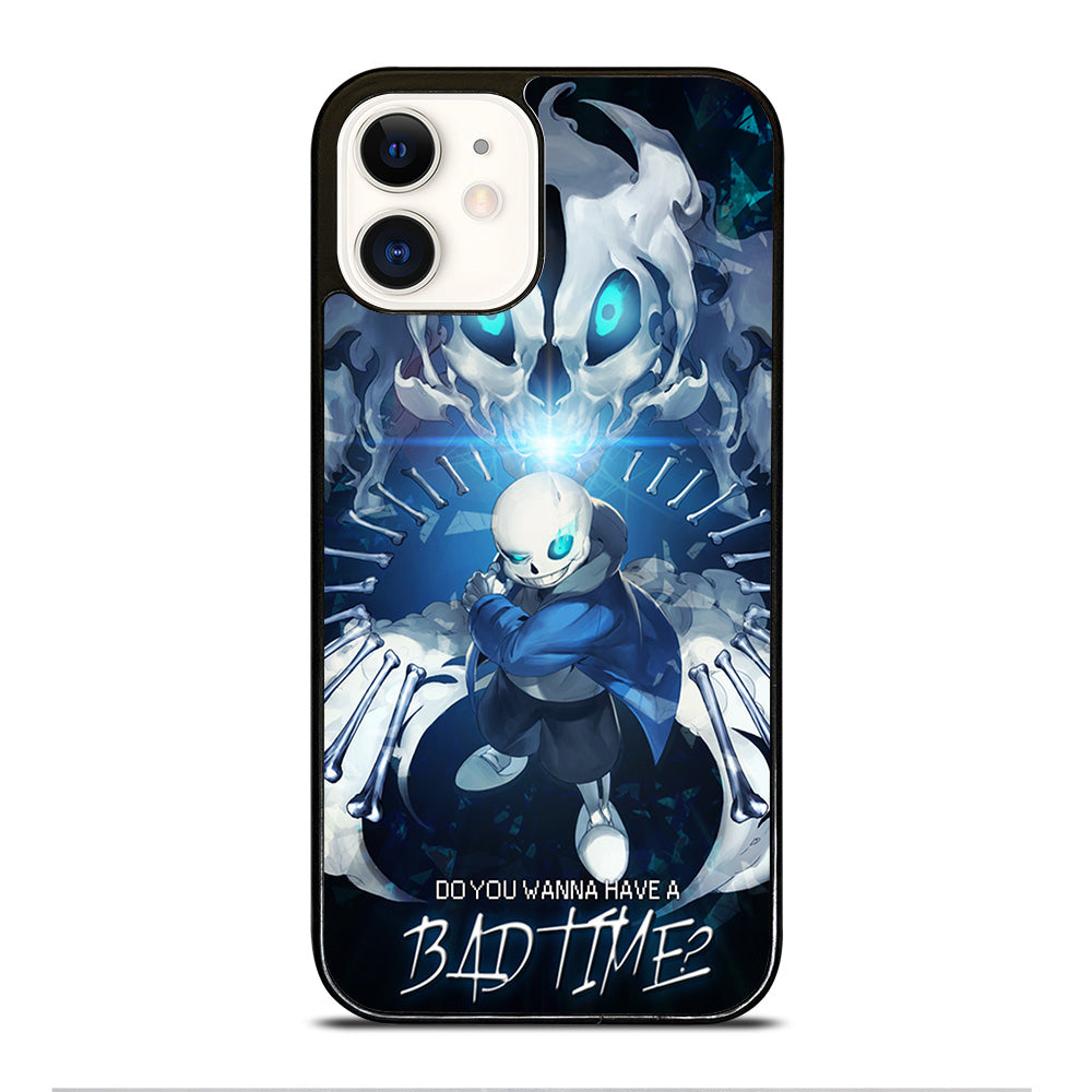 UNDERTALE SANS BAD TIME CARTOON iPhone 12 Case Cover