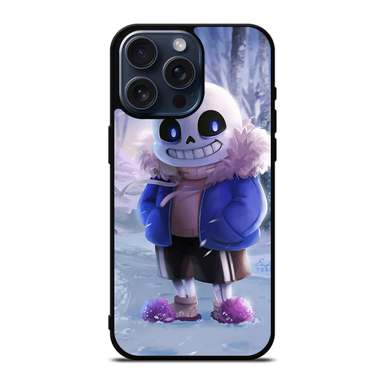 UNDERTALE SANS CUTE iPhone 15 Pro Max Case Cover