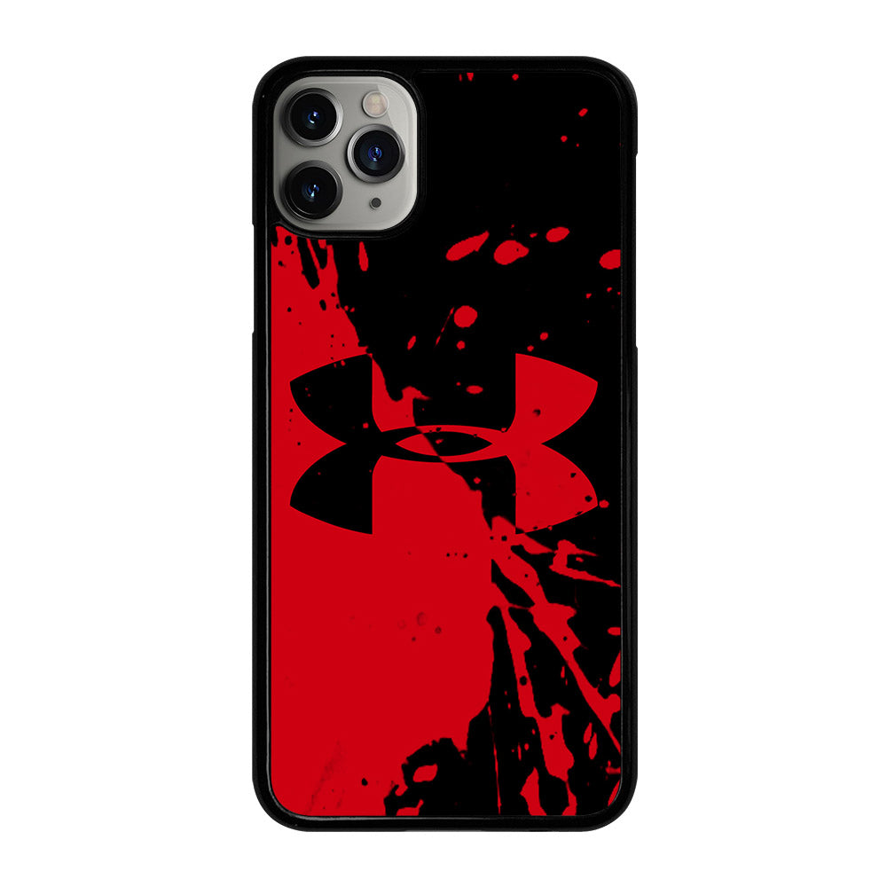 UNDER ARMOUR BLACK RED LOGO iPhone 11 Pro Max Case Cover