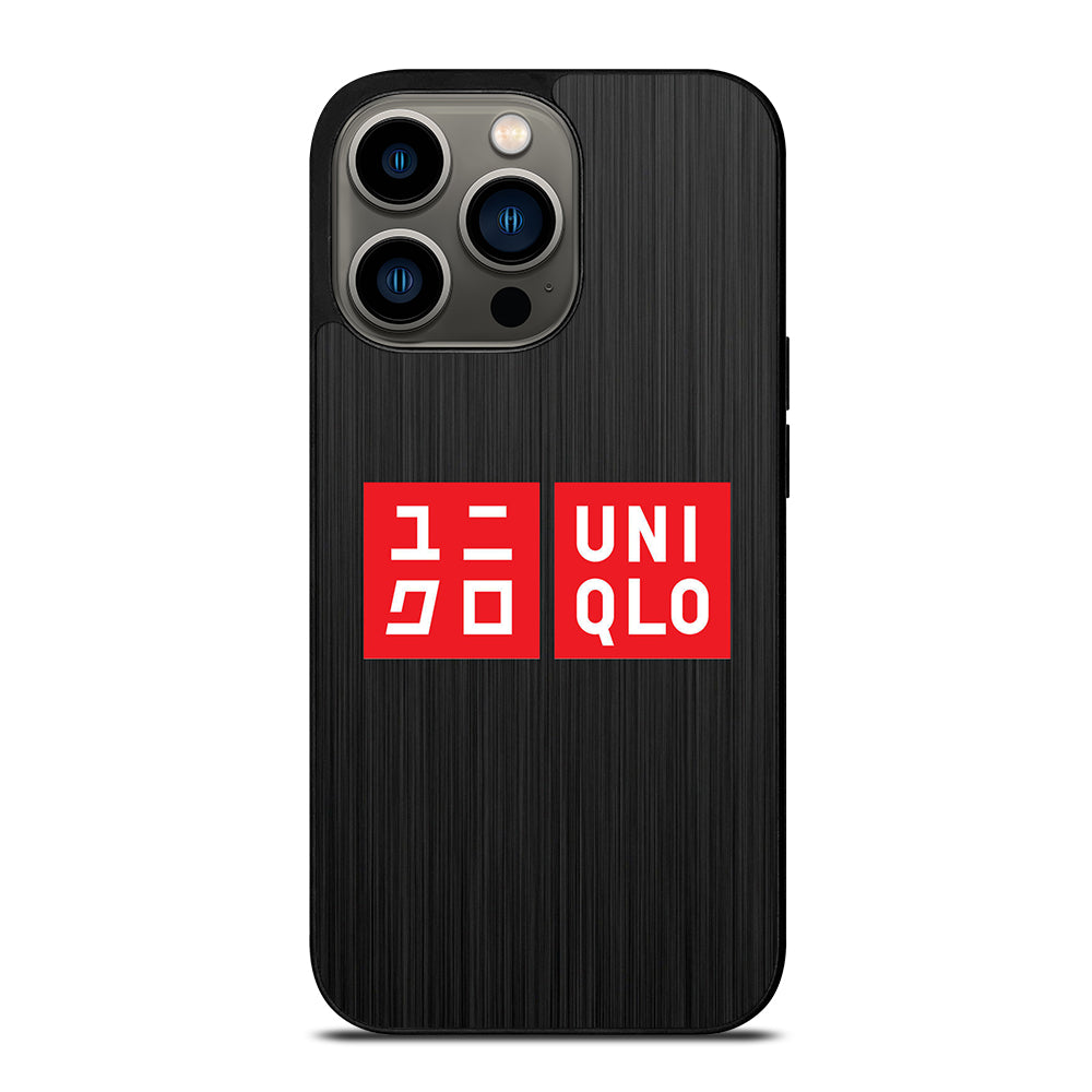 UNIQLO LOGO METAL iPhone 13 Pro Case Cover