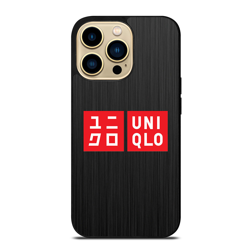 UNIQLO LOGO METAL iPhone 14 Pro Max Case Cover