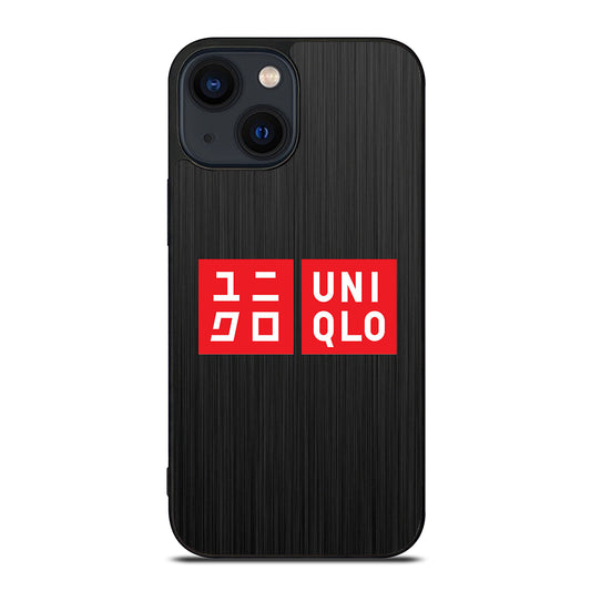 UNIQLO LOGO METAL iPhone 14 Plus Case Cover