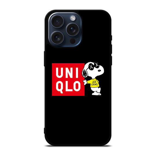 UNIQLO X SNOOPY DOG iPhone 15 Pro Max Case Cover