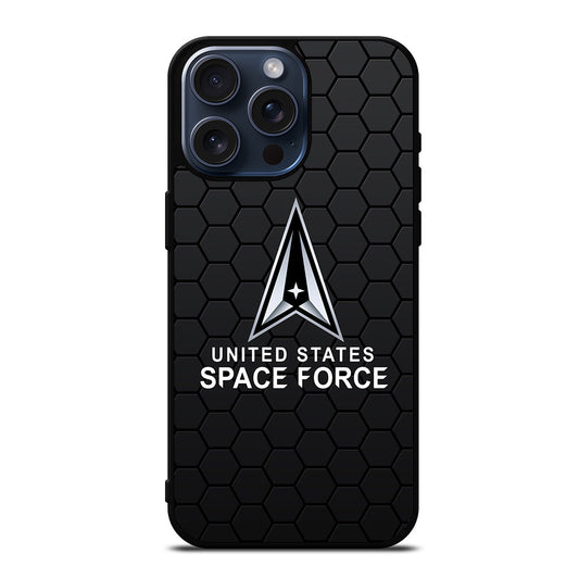 UNITED STATES SPACE CORPS USSC LOGO HEXAGON iPhone 15 Pro Max Case Cover