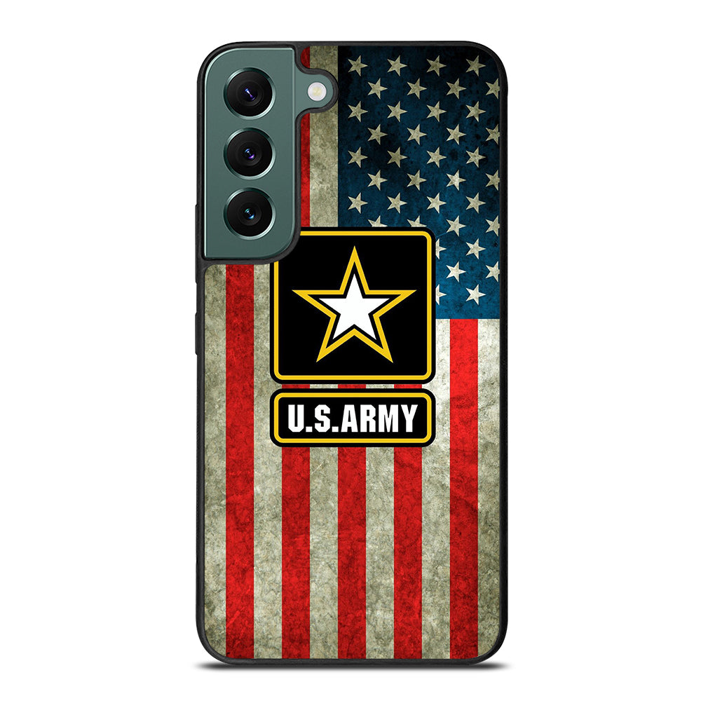 US ARMY USA MILITARY FLAG LOGO Samsung Galaxy S22 Case Cover