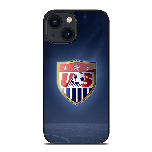USA SOCCER TEAM LOGO iPhone 14 Plus Case Cover