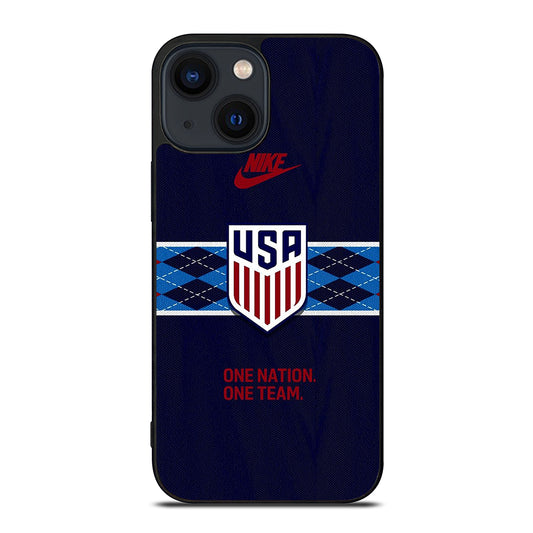 USA SOCCER TEAM ONE NATION ONE TEAM iPhone 14 Plus Case Cover