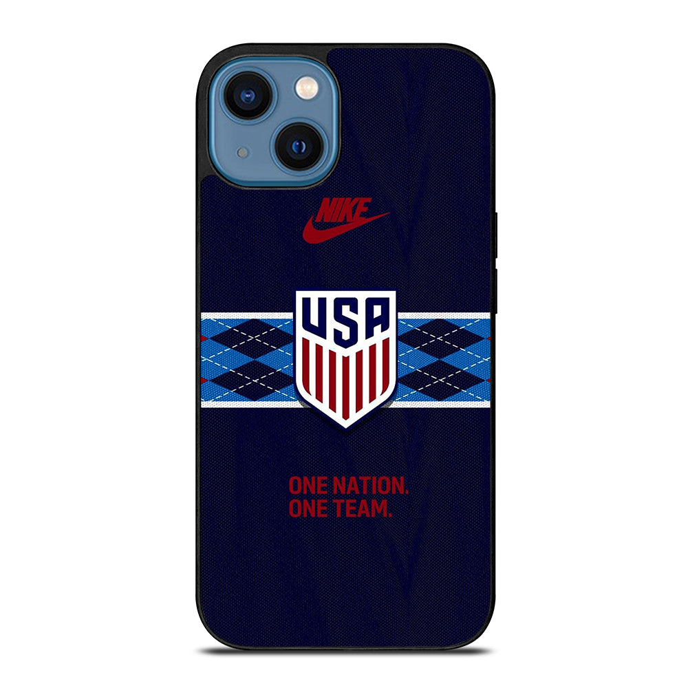 USA SOCCER TEAM ONE NATION ONE TEAM iPhone 14 Case Cover