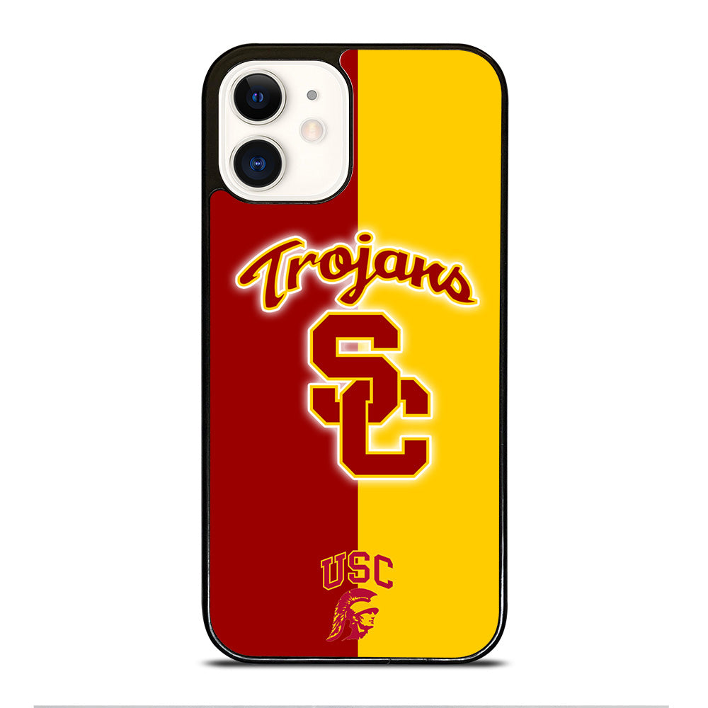 USC TROJANS FOOTBALL LOGO iPhone 12 Case Cover