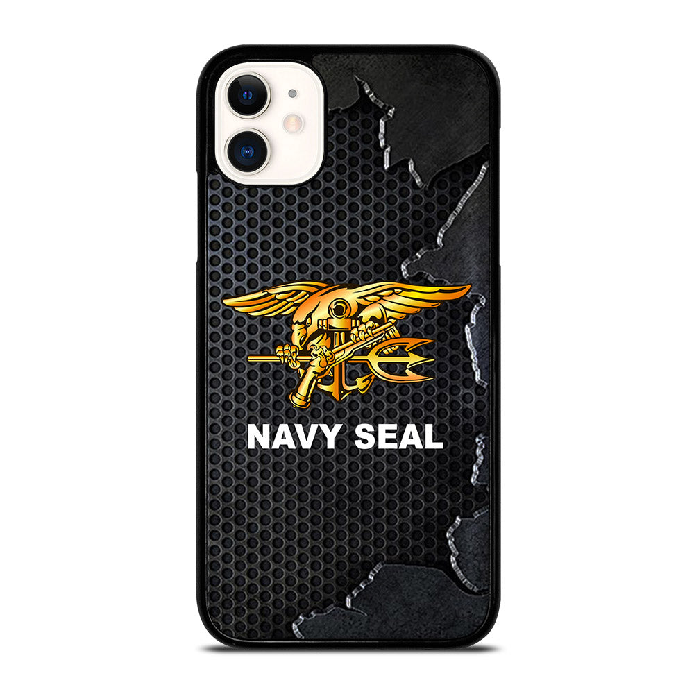 US NAVY SEAL LOGO METAL iPhone 11 Case Cover