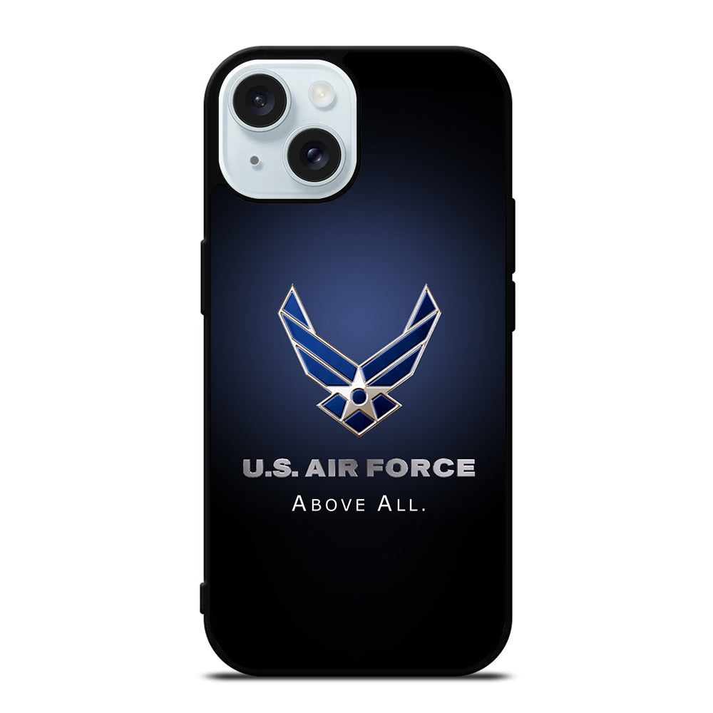 US AIR FORCE ABOVE ALL iPhone 15 Case Cover