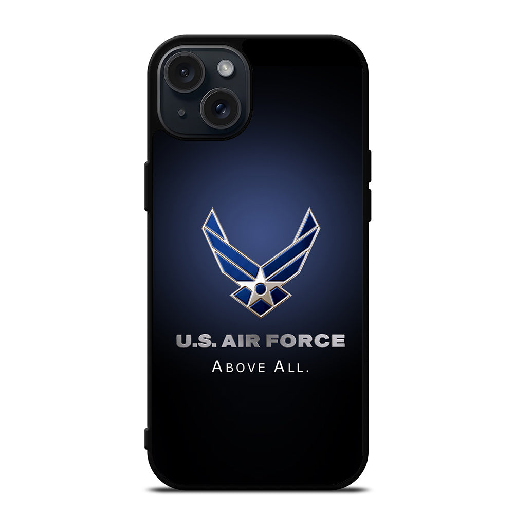 US AIR FORCE ABOVE ALL iPhone 15 Plus Case Cover