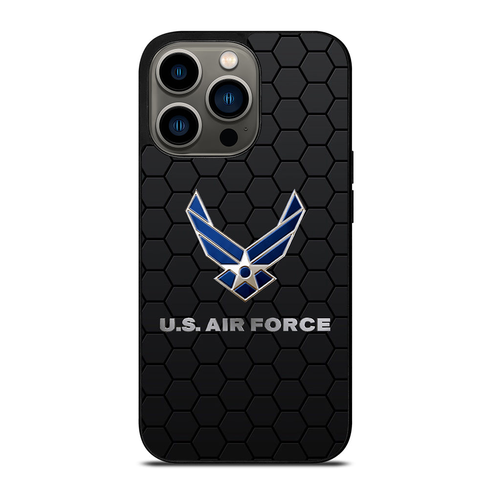 US AIR FORCE LOGO HEXAGON iPhone 13 Pro Case Cover