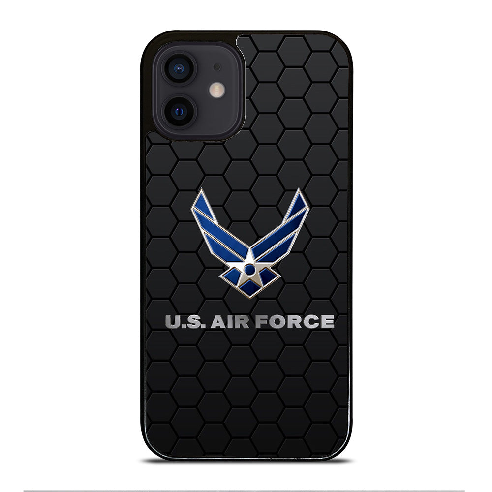US AIR FORCE LOGO HEXAGON iPhone 12 Mini Case Cover