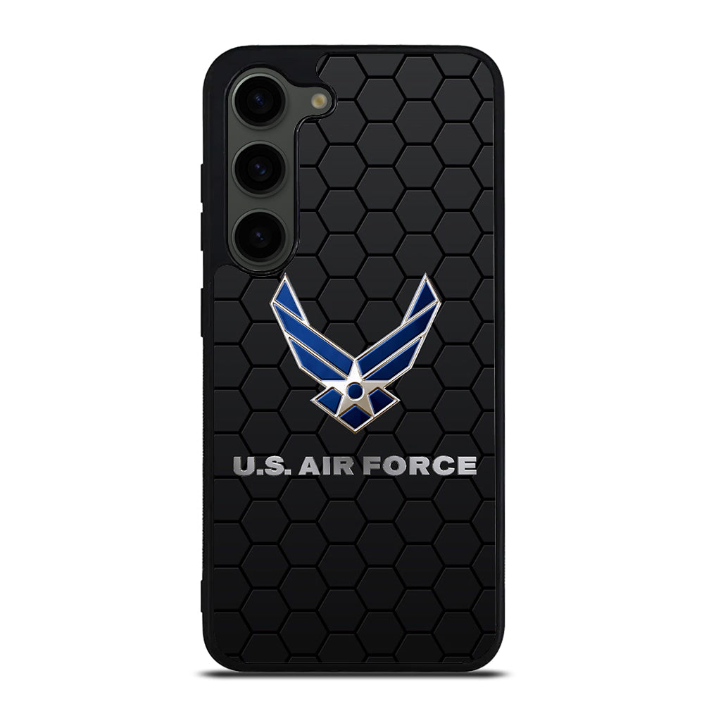 US AIR FORCE LOGO HEXAGON Samsung Galaxy S23 Plus Case Cover