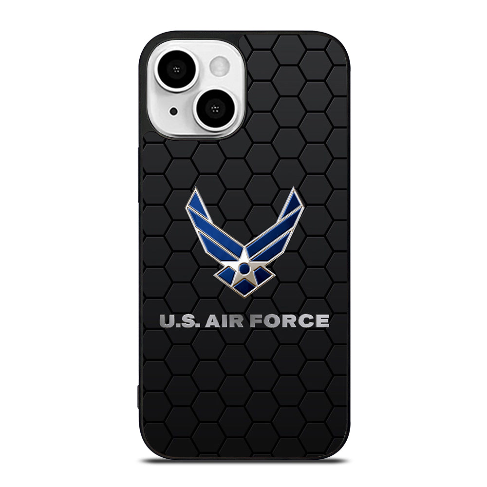 US AIR FORCE LOGO HEXAGON iPhone 13 Mini Case Cover